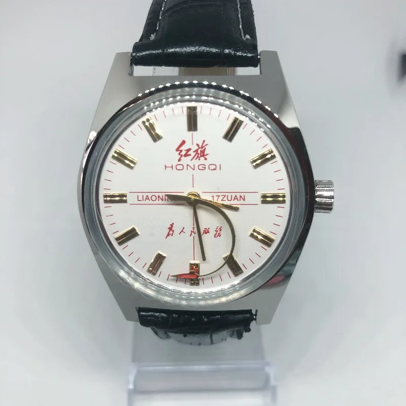 Red Flag Serves The People Male Manual Winding Mechanical Watch 7120 Movement 19 Diamonds Liaoning Production Inventory
Red Flag Serves The People Male Manual Winding Mechanical Watch 7120 Movement 19 Diamonds Liaoning Production Inventory