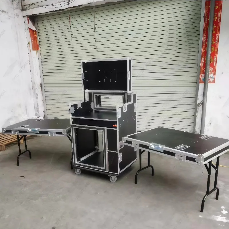 Mobile Broadcasting Streaming Recording Studio Workstation Case