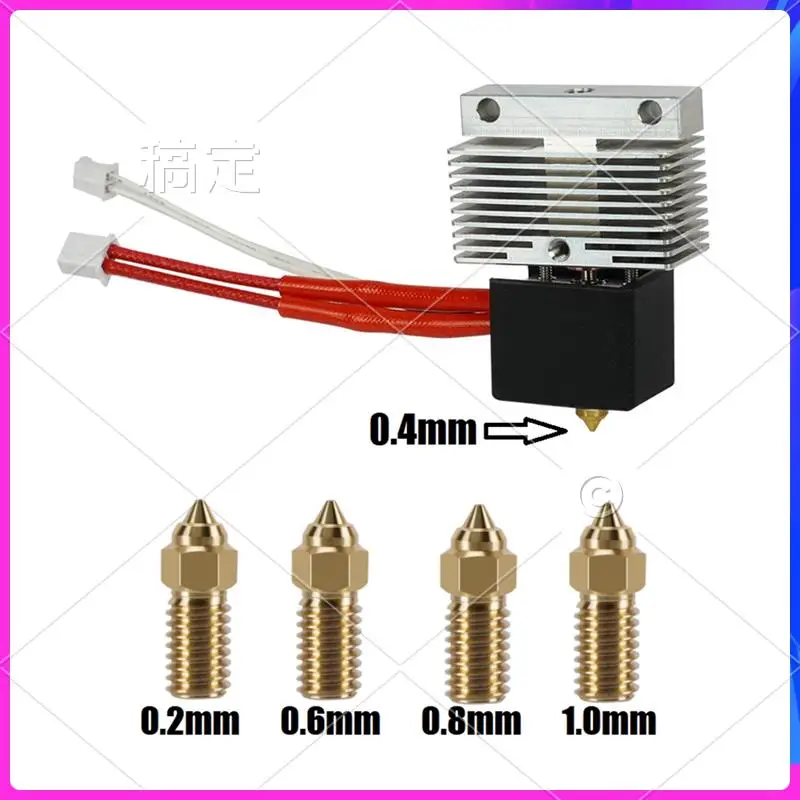 ABT-для Elegoo Neptune 4/4Pro Hotend + 0,2 мм/0,4 мм/0,6 мм/0,8 мм/1,0 мм комплект насадок 24 В 40 Вт нагревательный стержень для Elegoo Neptune4/4Pro
ABT-для Elegoo Neptune 4/4Pro Hotend + 0,2 мм/0,4 мм/0,6 мм/0,8 мм/1,0 мм комплект насадок 24 В 40 Вт нагревательный стержень для Elegoo Neptune4/4Pro