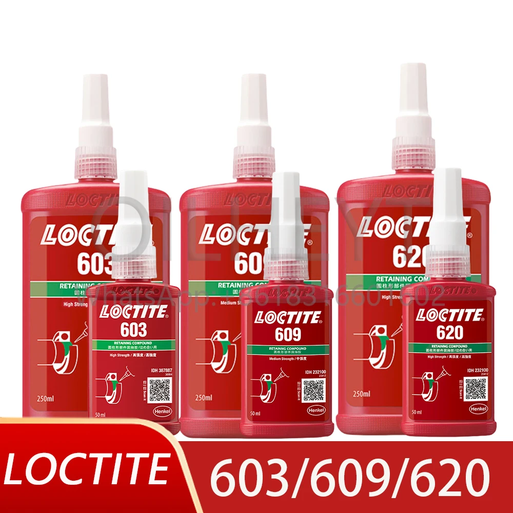 Loctite 603 609 620 Bearing Curing Agent Cylindrical Cage High Temperature Resistant
Loctite 603 609 620 Bearing Curing Agent Cylindrical Cage High Temperature Resistant