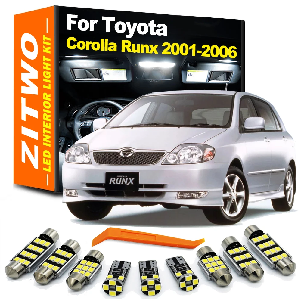 8 шт., интерьерные купольные лампы для Toyota Corolla Runx 2001 2002 2003 2004 2005 2006
8 шт., интерьерные купольные лампы для Toyota Corolla Runx 2001 2002 2003 2004 2005 2006