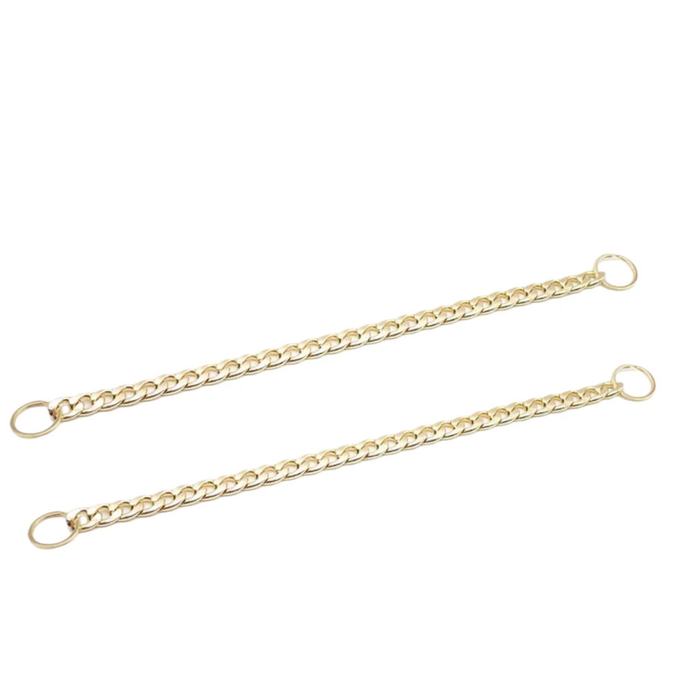 2Pcs Collar Stylish Pet Chain Round Edge Polished Necklace Easy On Off Safe Secure Fine Workmanship Practical Daily
2Pcs Collar Stylish Pet Chain Round Edge Polished Necklace Easy On Off Safe Secure Fine Workmanship Practical Daily