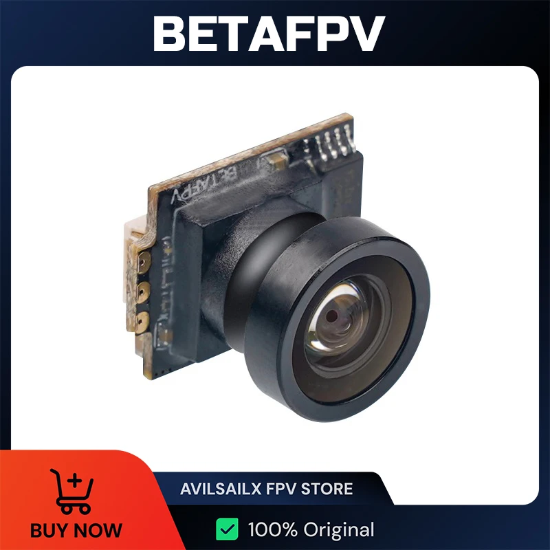 BETAFPV C02 FPV камера 1200TVL объектив 2,1 мм 1/3 "CMOS 1,4 г для внутреннего FPV-дрона Tiny Whoop - замена для Meteor65 Mobula6
BETAFPV C02 FPV камера 1200TVL объектив 2,1 мм 1/3 "CMOS 1,4 г для внутреннего FPV-дрона Tiny Whoop - замена для Meteor65 Mobula6 