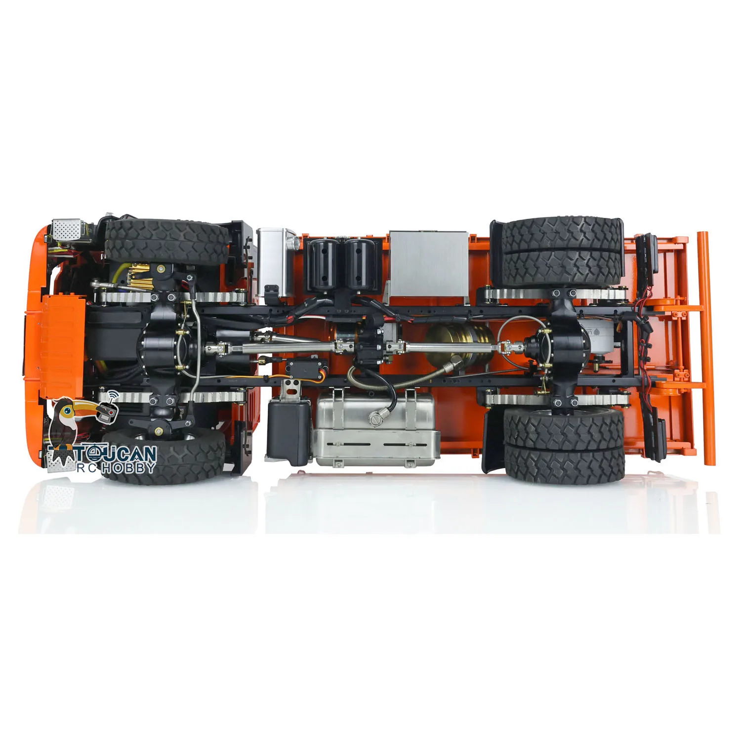 LESU RC Hydraulic Dumper Truck 4*4 Metal Chassis 1/14 Radio Control Tipper Car TGS Models Light Sound ESC Battery Toys THZH1389
LESU RC Hydraulic Dumper Truck 4*4 Metal Chassis 1/14 Radio Control Tipper Car TGS Models Light Sound ESC Battery Toys THZH1389