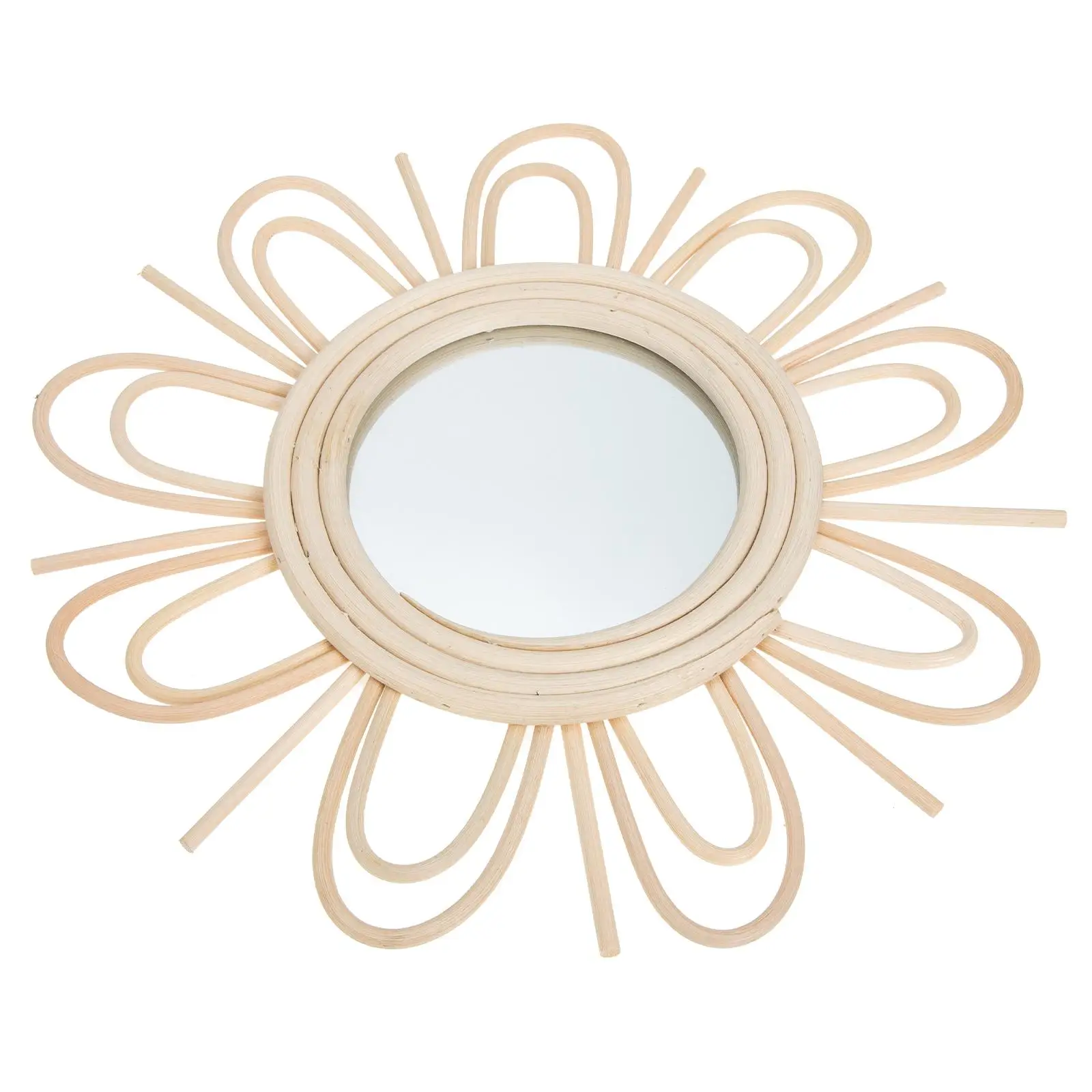 Decorative Rattan Mirror Makeup Home Wisteria Stickers Country Woven Wall Decoration Manual
Decorative Rattan Mirror Makeup Home Wisteria Stickers Country Woven Wall Decoration Manual