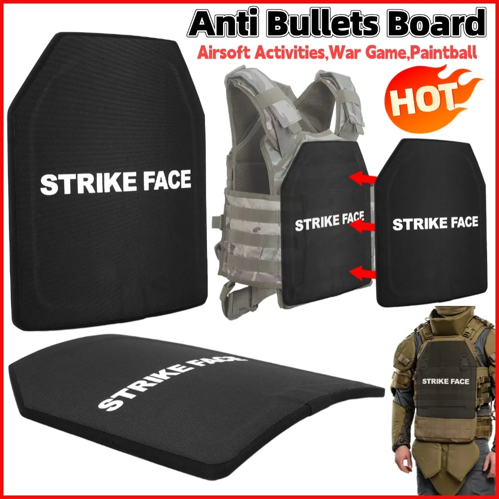 PE IIIA пуленепробиваемая пластина 30x25 см, тактический антипулевой бронежилет, вставная пластина, баллистическая доска для страйкбольной военной игры
PE IIIA пуленепробиваемая пластина 30x25 см, тактический антипулевой бронежилет, вставная пластина, баллистическая доска для страйкбольной военной игры