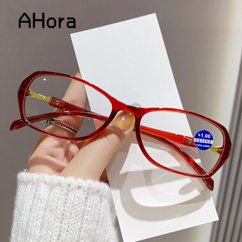 Ahora Ultralight Women Reading Glasses Jelly Square Computer Presbyopia Eyeglasses Googles With Anti Blue Light +2.5+3.0+3.5
Ahora Ultralight Women Reading Glasses Jelly Square Computer Presbyopia Eyeglasses Googles With Anti Blue Light +2.5+3.0+3.5