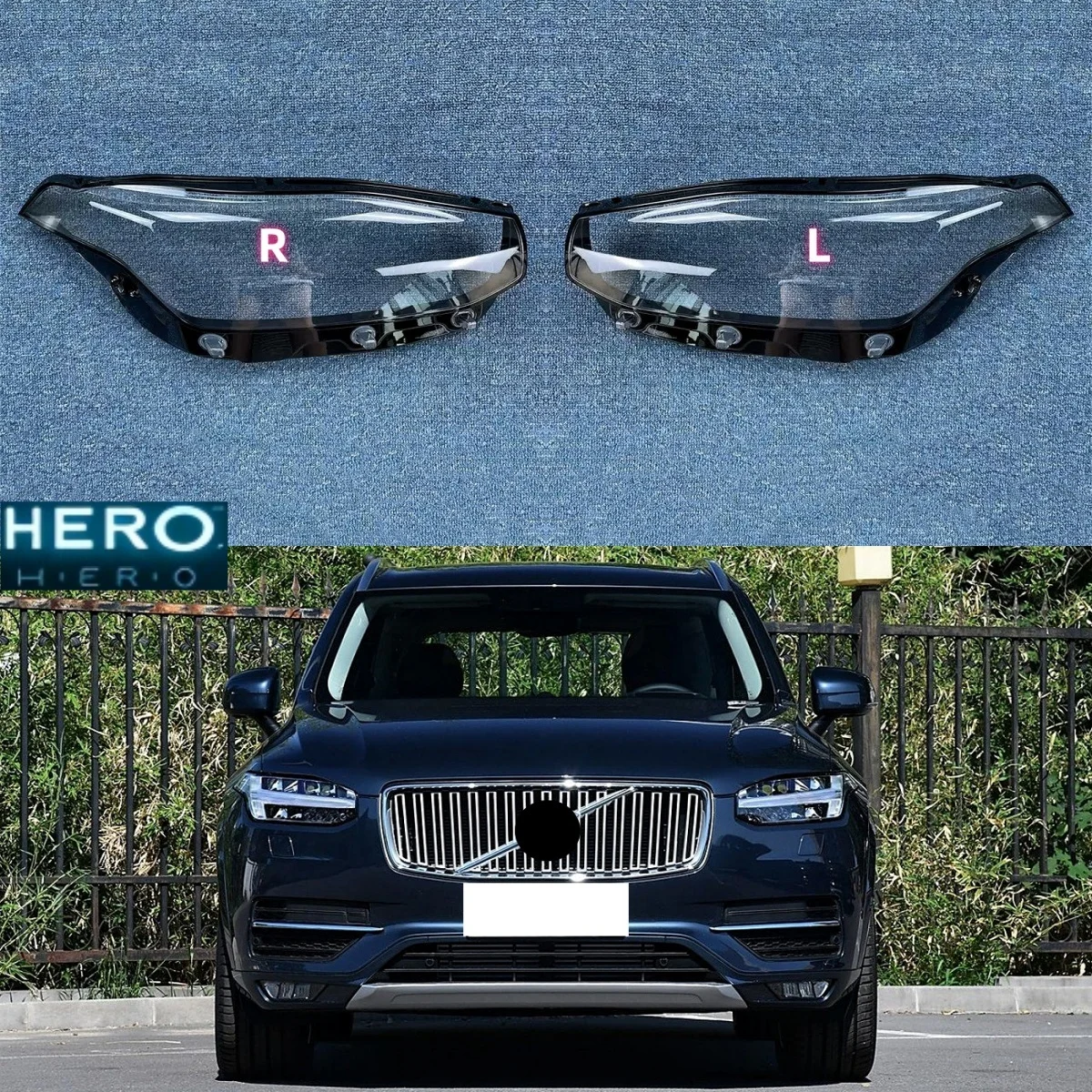 For Volvo XC90 2015-2022 Front Headlight Cover Lampshade Head Lamps Headlamp Shell Plexiglass Replace Original Lens
For Volvo XC90 2015-2022 Front Headlight Cover Lampshade Head Lamps Headlamp Shell Plexiglass Replace Original Lens
