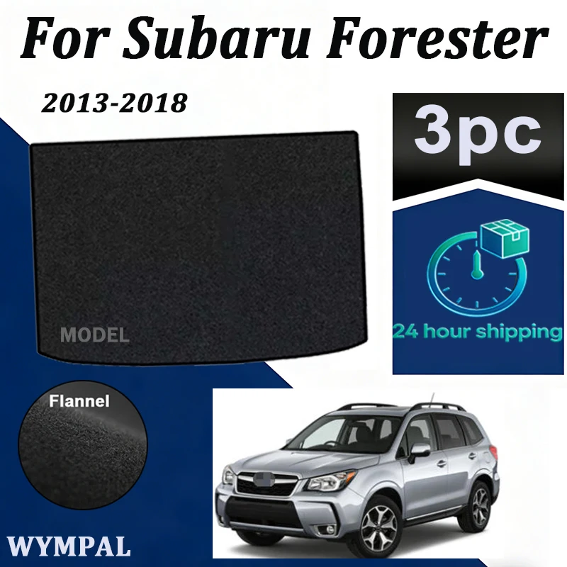 Нейлоновый коврик в багажник для Subaru Forester 2013-2018, черный, аксессуар для защиты пола багажного отсека
Нейлоновый коврик в багажник для Subaru Forester 2013-2018, черный, аксессуар для защиты пола багажного отсека