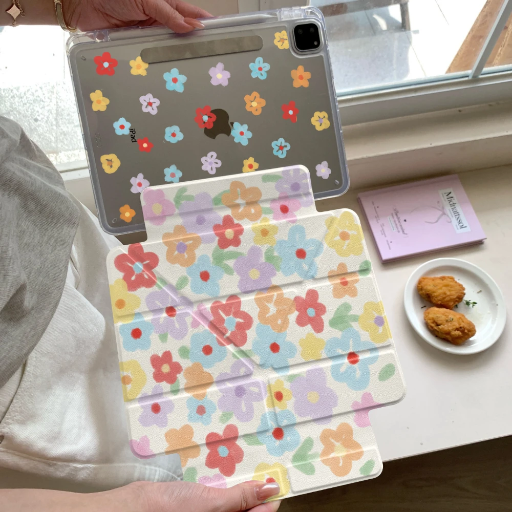 Cute Colorful Flower Tablet Case For iPad Pro 11 12.9 13 M2 M4 M3 M5 Shell 8.3 9.7 10.2 5/6/7/8/9/10/11th Air 2 3 4 5 6 7 Cover
Cute Colorful Flower Tablet Case For iPad Pro 11 12.9 13 M2 M4 M3 M5 Shell 8.3 9.7 10.2 5/6/7/8/9/10/11th Air 2 3 4 5 6 7 Cover