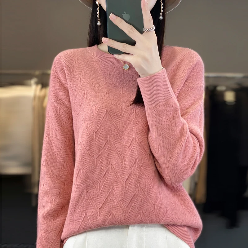 Autumn And Winter New Cashmere Sweater Women's O-Neck Sweater Pullover Women's Fashion Cashmere Sweater Leisure Women's Sweater
Autumn And Winter New Cashmere Sweater Women's O-Neck Sweater Pullover Women's Fashion Cashmere Sweater Leisure Women's Sweater