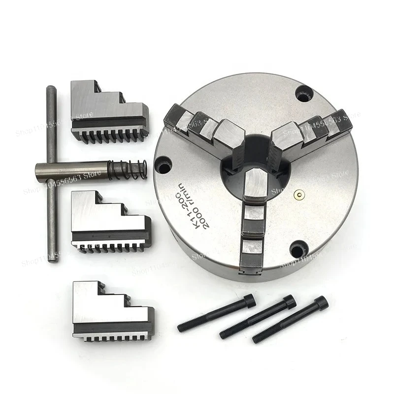 K11-200 8 Inch (200mm) Front Mount 3 Jaw Metal Lathe Chuck
K11-200 8 Inch (200mm) Front Mount 3 Jaw Metal Lathe Chuck