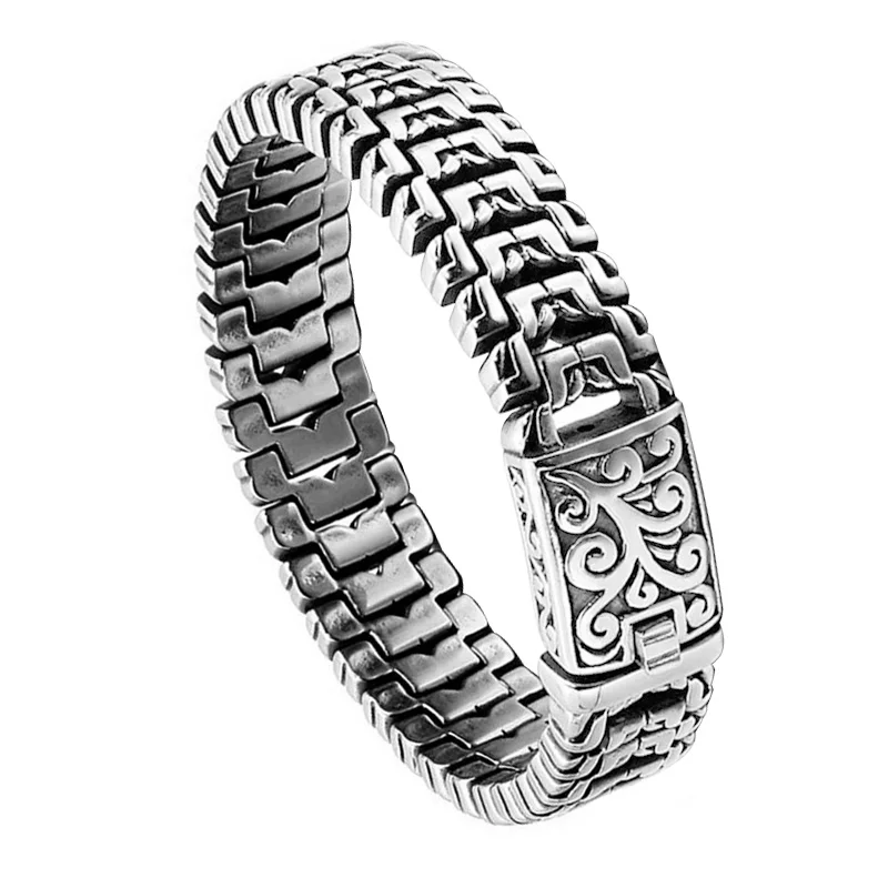 CATZ Vintage Punk Motorcycle Men Bracelet Stainless Steel Chain Link Multi-Size Boyfriend Gift
CATZ Vintage Punk Motorcycle Men Bracelet Stainless Steel Chain Link Multi-Size Boyfriend Gift
