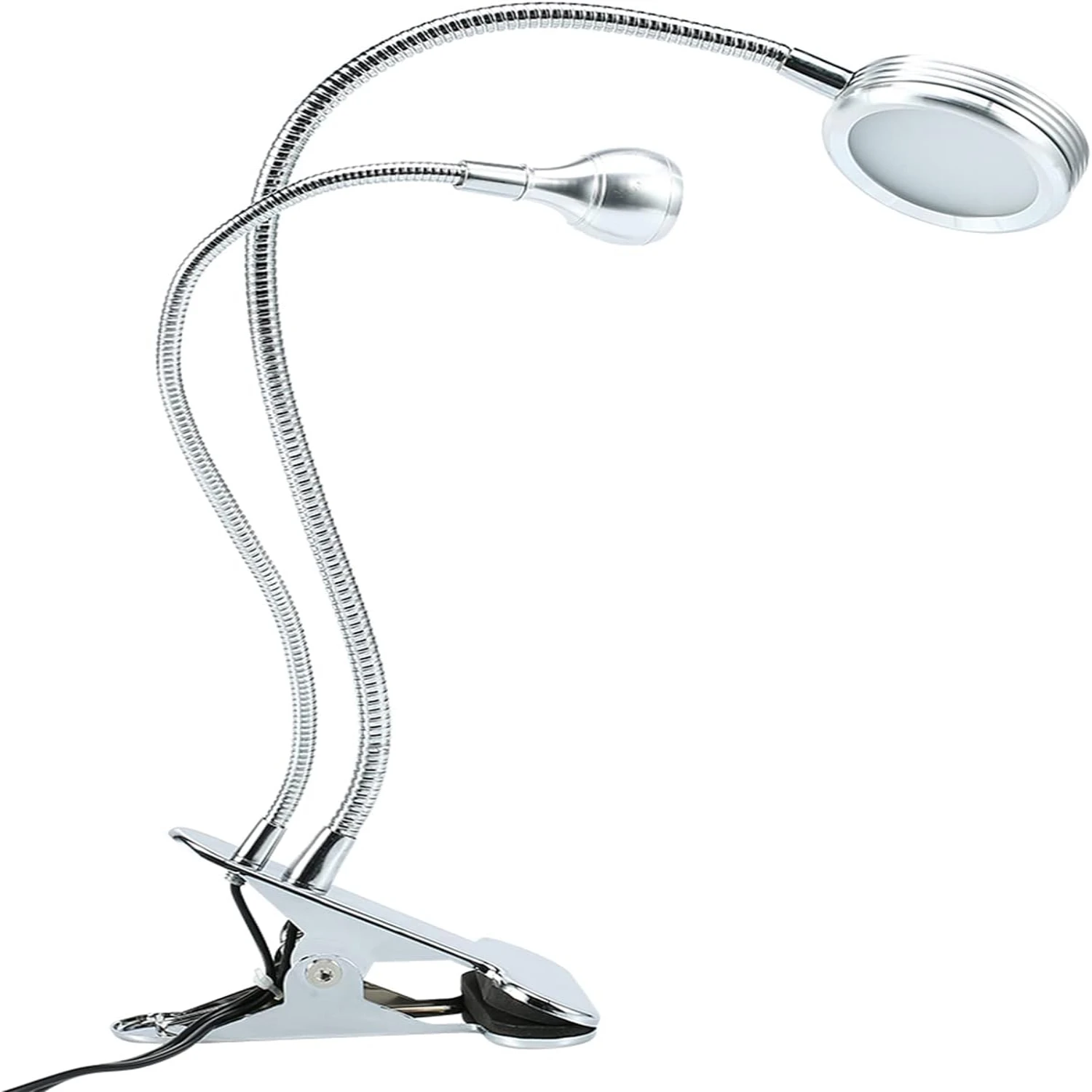 Practical, Portable, and Adjustable Double-Headed Clip-On LED Desk Lamp - Versatile Lighting for Makeup, Reading, Manicure, and
Practical, Portable, and Adjustable Double-Headed Clip-On LED Desk Lamp - Versatile Lighting for Makeup, Reading, Manicure, and