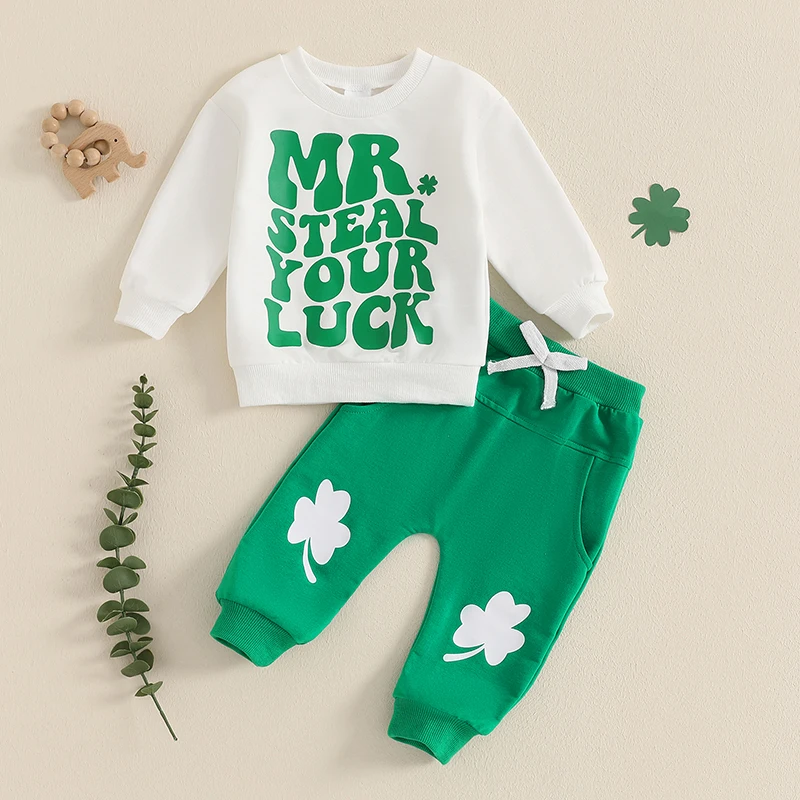 Suefunskry Baby Girl Boy Spring Outfit Long Sleeve O-Neck Letters Floral Print Sweatshirt with Bow Tie Pants Casual Fashion Set
Suefunskry Baby Girl Boy Spring Outfit Long Sleeve O-Neck Letters Floral Print Sweatshirt with Bow Tie Pants Casual Fashion Set