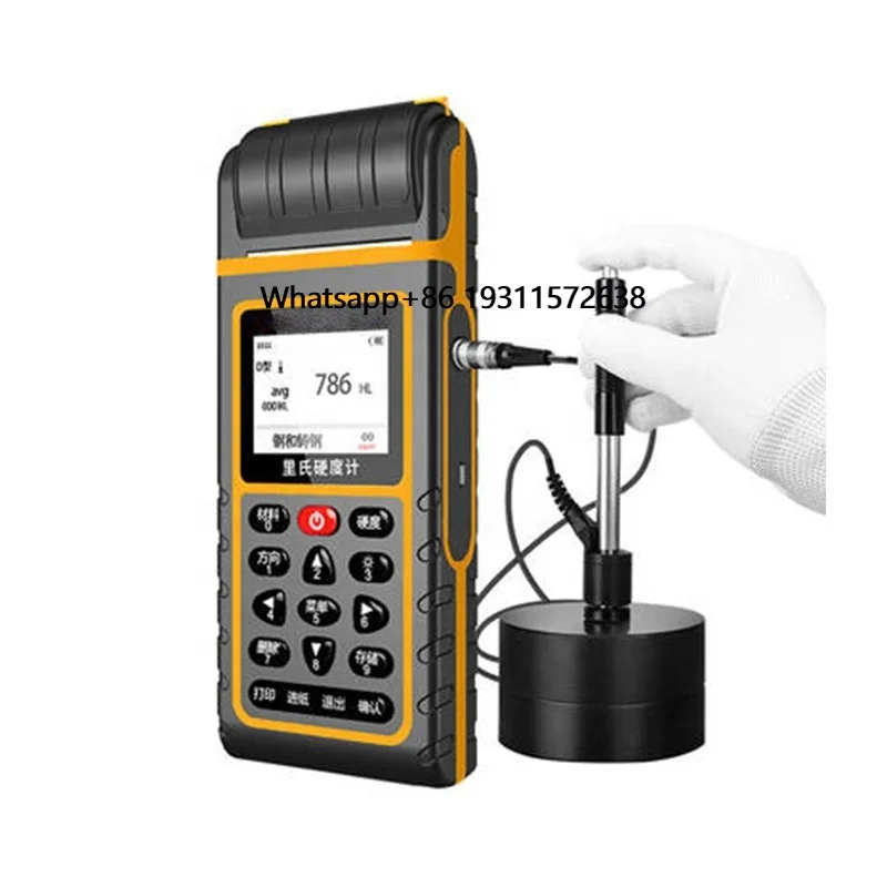 High Accuracy Lab Portable Digital Hardness Tester Durometer for Metal Steel
High Accuracy Lab Portable Digital Hardness Tester Durometer for Metal Steel
