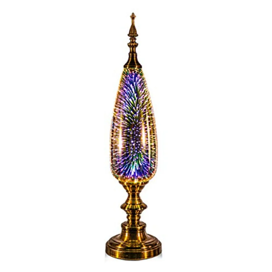 Table Lamp Decorative Turkish Arabian Desk Lamp with Handmade 3D Effect Glass and Bronze Base for Bedroom, Bedside, Living Room
Table Lamp Decorative Turkish Arabian Desk Lamp with Handmade 3D Effect Glass and Bronze Base for Bedroom, Bedside, Living Room