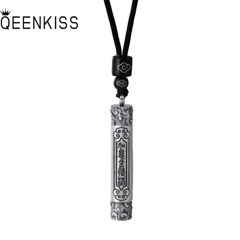 QEENKISS 925 Sterling Silver Vintage Cudgel Necklace Pendant For Men Women Party Birthday Wedding Christmas Mother Gifts PT647
QEENKISS 925 Sterling Silver Vintage Cudgel Necklace Pendant For Men Women Party Birthday Wedding Christmas Mother Gifts PT647