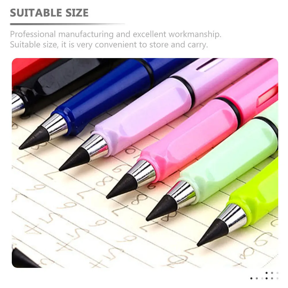 25Pcs Everlasting Pencil Nibs Inkless Refill Smooth Writing Tips Replacement Heads for Sketch Calligraphy Drawing
25Pcs Everlasting Pencil Nibs Inkless Refill Smooth Writing Tips Replacement Heads for Sketch Calligraphy Drawing