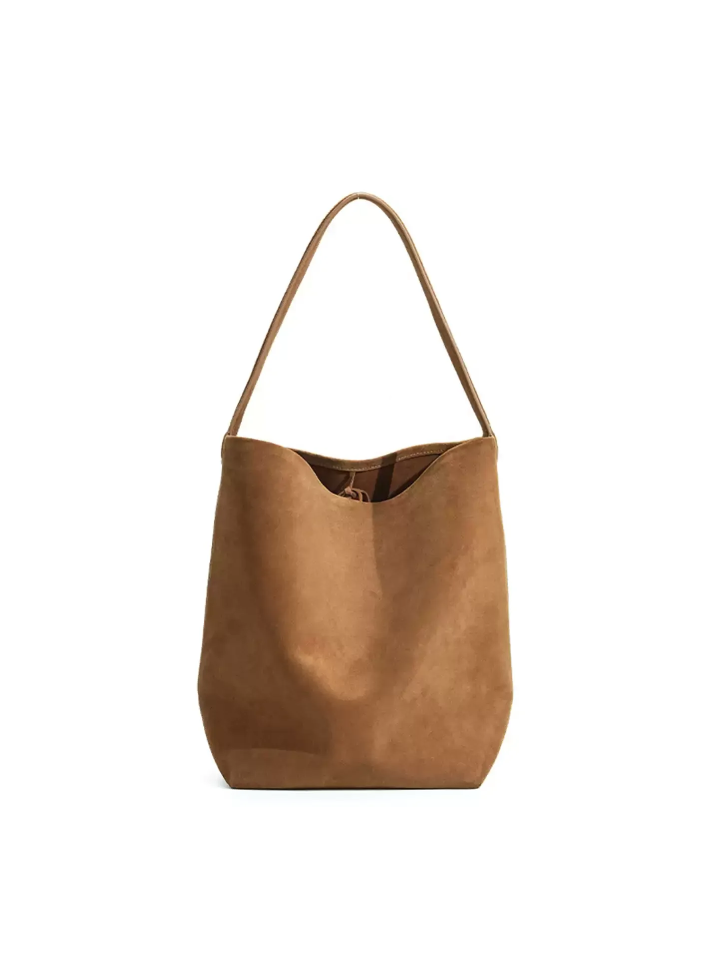 2026 New Matte Top-grain Cowhide Retro Luxury Suede Bucket Bag Women Large Matte Cowhide Commuter Single Shoulder Tote Bag
2026 New Matte Top-grain Cowhide Retro Luxury Suede Bucket Bag Women Large Matte Cowhide Commuter Single Shoulder Tote Bag