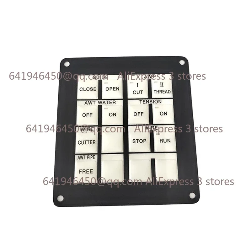 Membrane button accessories are suitable for Sodick EDM machine operation keyboard panel cutting line mask
Membrane button accessories are suitable for Sodick EDM machine operation keyboard panel cutting line mask