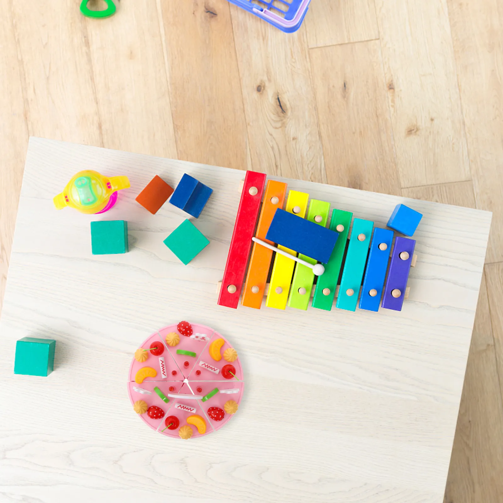 Colorful Toys for Kids Children Play House Cake Cutting Plaything Role-play Playthings
Colorful Toys for Kids Children Play House Cake Cutting Plaything Role-play Playthings