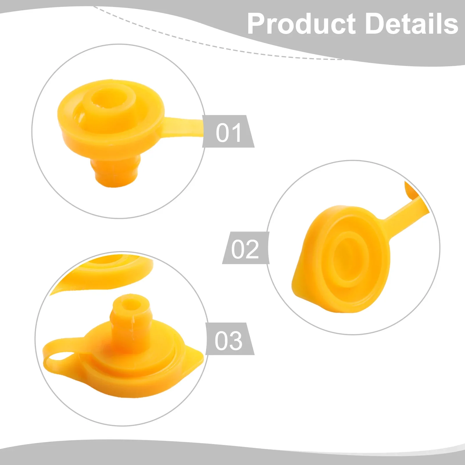 Yellow Replacement Gas Can Vent Yellow Gas Can Vent High Quality Material Manual Measurement Deviation Plastic Fuel Tanks
Yellow Replacement Gas Can Vent Yellow Gas Can Vent High Quality Material Manual Measurement Deviation Plastic Fuel Tanks