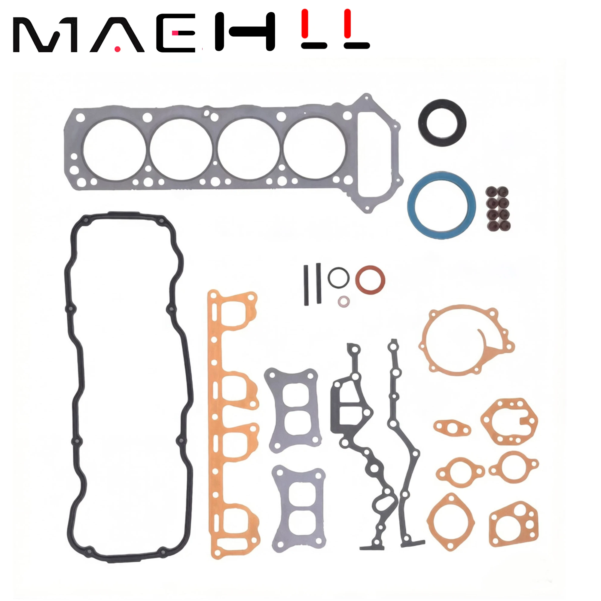 10101-20G26 Complete Cylinder Head Gasket Set For Nissan Z24 2.4L Pathfinder D21 Pickup 1985-2008 Engine Rebuild Pack
10101-20G26 Complete Cylinder Head Gasket Set For Nissan Z24 2.4L Pathfinder D21 Pickup 1985-2008 Engine Rebuild Pack