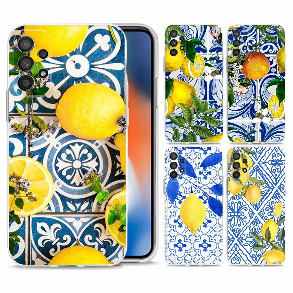 Fruit Mediterranean Lemon Phone Case For Samsung Galaxy A71,70,52,40,51,31,A50,21S,30S,Note20ultra Transparent Cover
Fruit Mediterranean Lemon Phone Case For Samsung Galaxy A71,70,52,40,51,31,A50,21S,30S,Note20ultra Transparent Cover