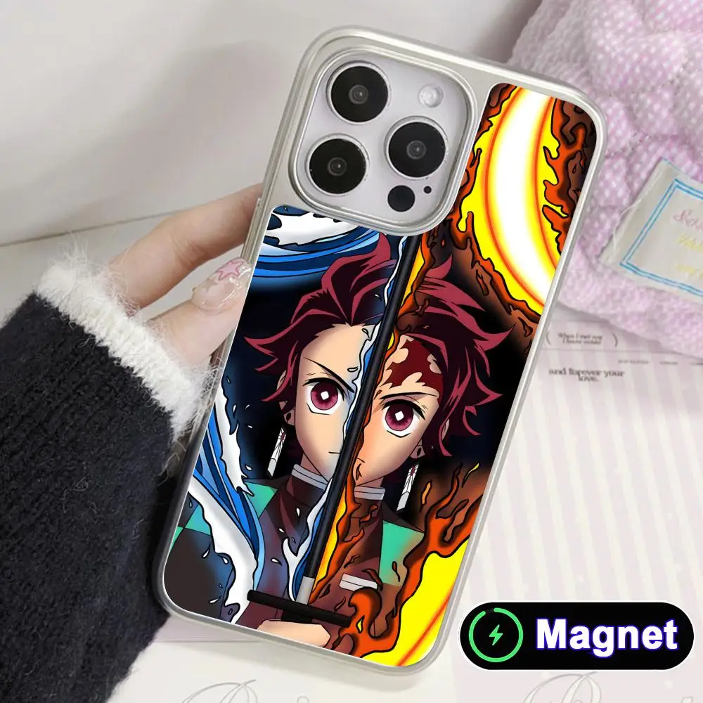 Blade Extinction Tanjiro Phone Case for iPhone 17 16 15 14 13 12 11 Air Pro Max Plus Electroplated Silver Magnet Cover
Blade Extinction Tanjiro Phone Case for iPhone 17 16 15 14 13 12 11 Air Pro Max Plus Electroplated Silver Magnet Cover