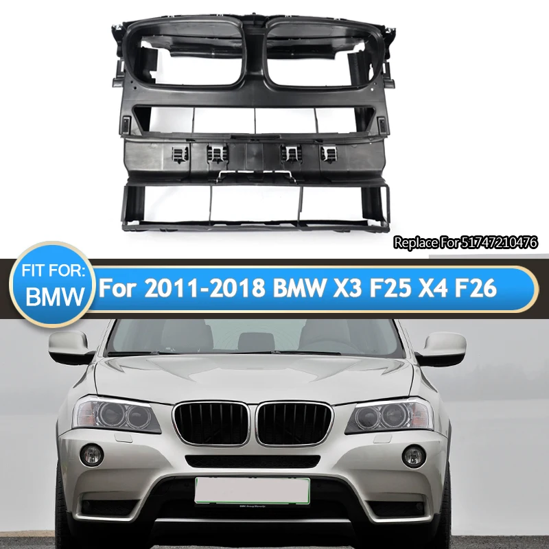 for BMW X3 F25 X4 F26 2011 2012 2013 2014-2016 Radiator Support Assembly Front Bumper Radiator Core Support Air Duct 51747210476
for BMW X3 F25 X4 F26 2011 2012 2013 2014-2016 Radiator Support Assembly Front Bumper Radiator Core Support Air Duct 51747210476