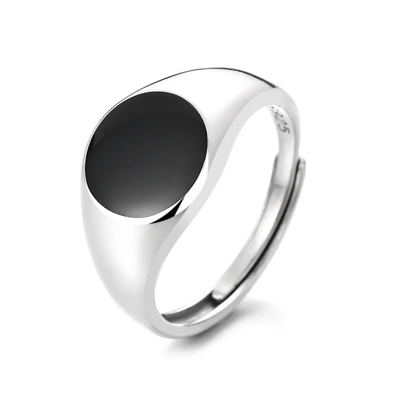 VOJEFEN Sterling Silver 925 Rings For Women Men Designer Jewelry Black Round And Square Love Marriage Couple Finger Ring New In
VOJEFEN Sterling Silver 925 Rings For Women Men Designer Jewelry Black Round And Square Love Marriage Couple Finger Ring New In