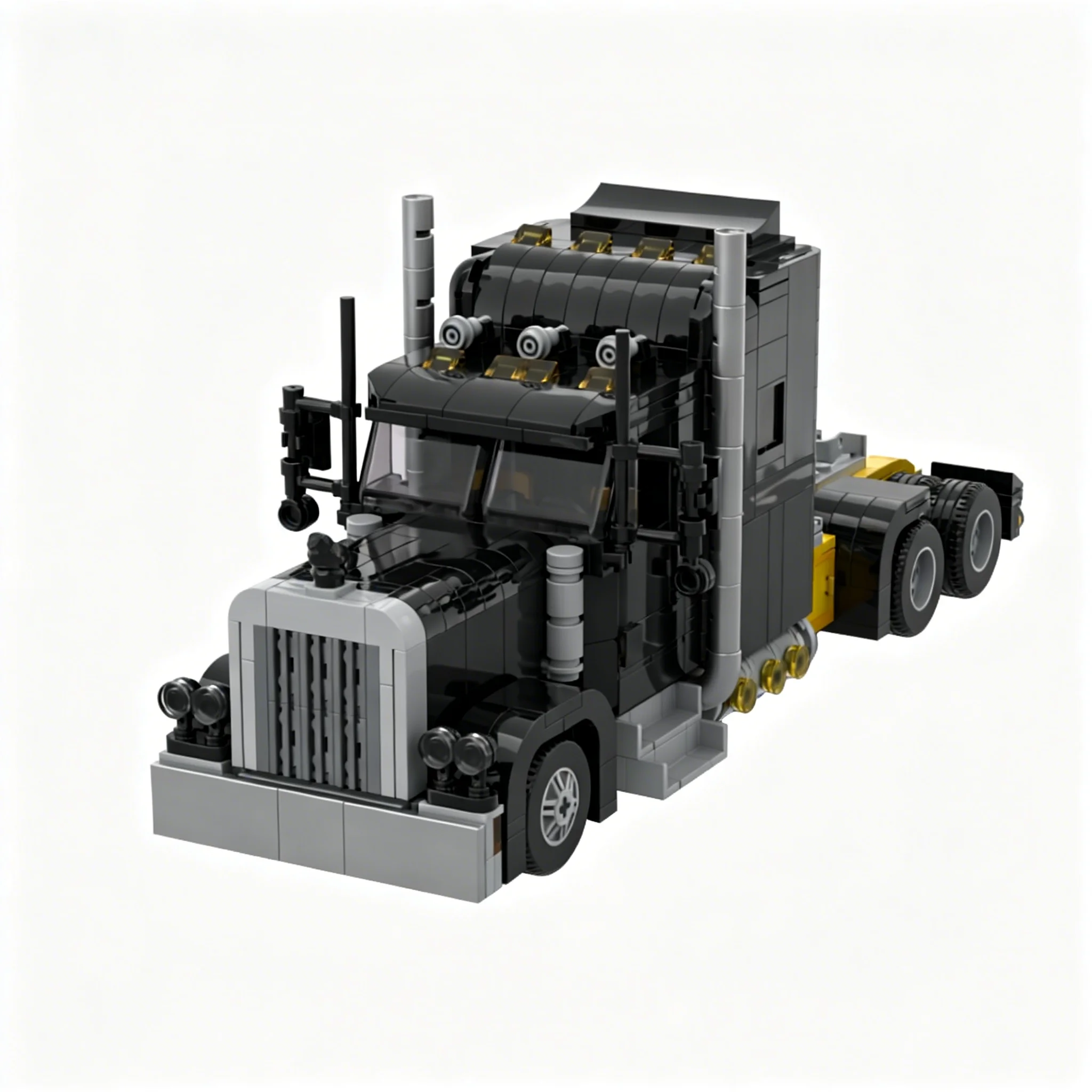 808pcs MOC American Semi Truck City Model Building Blocks Construction Toy Christmas Gifts DIY Creative Idea Education Brick
808pcs MOC American Semi Truck City Model Building Blocks Construction Toy Christmas Gifts DIY Creative Idea Education Brick