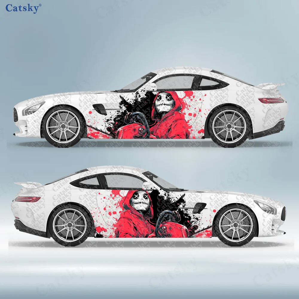 2pcs Chainsaw Red Hooded Figure Car Sticker, Durable, Fade-Resistant, Enhance Vehicle with Bold Artistic Design Car Vinyl Wraps
2pcs Chainsaw Red Hooded Figure Car Sticker, Durable, Fade-Resistant, Enhance Vehicle with Bold Artistic Design Car Vinyl Wraps