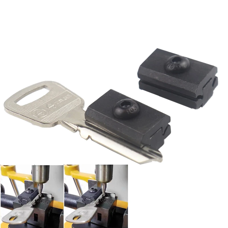 2PCS/Lot Universal Semicircular key embryo fixture clamp For Vertical key machines accessories Yuema key duplicating
2PCS/Lot Universal Semicircular key embryo fixture clamp For Vertical key machines accessories Yuema key duplicating