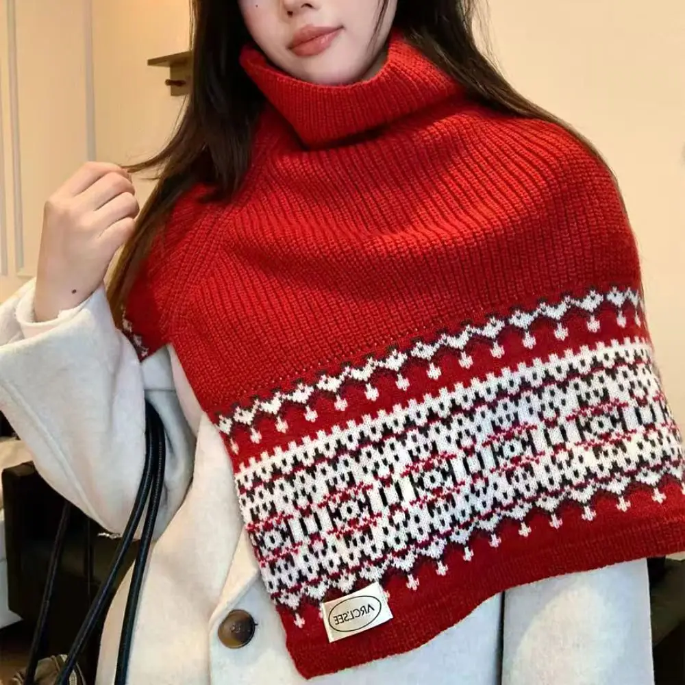 Простой пуловер в стиле Fair Isle, вязаная шаль, утепленный жаккардовый шарф, плащ, женская зимняя шаль, женская
Простой пуловер в стиле Fair Isle, вязаная шаль, утепленный жаккардовый шарф, плащ, женская зимняя шаль, женская