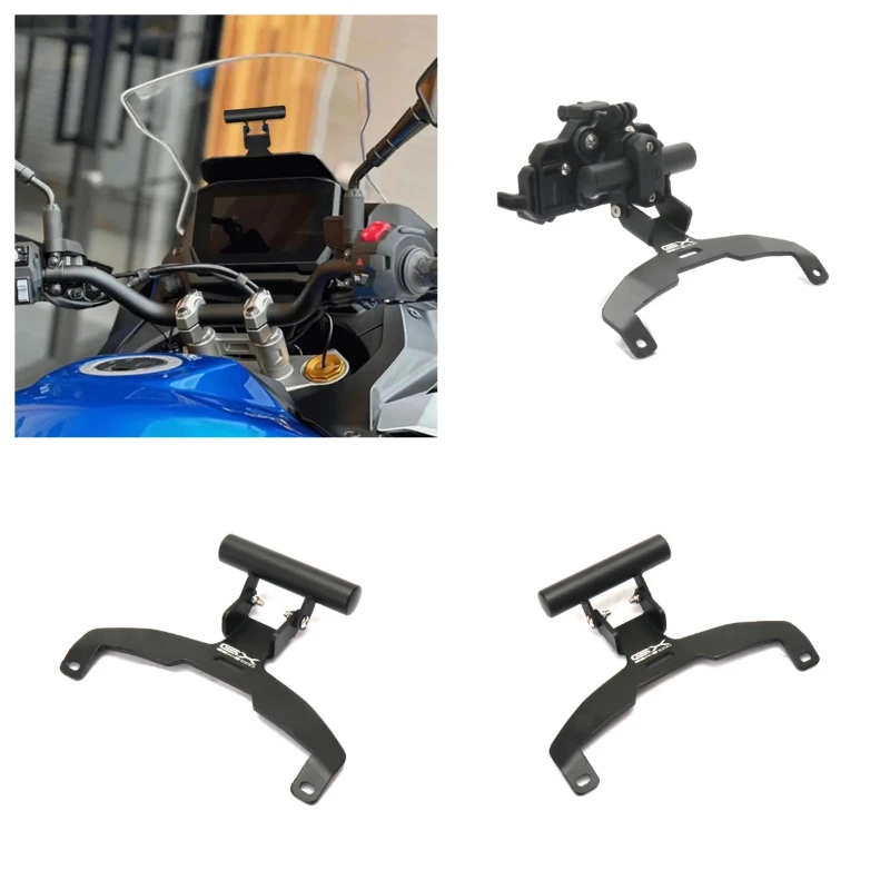 Motorcycle For Suzuki GSX-S1000 GX Navigation Windshield Phone HoldeiMount Bracket Navigation Bracket Accessories 2024-
Motorcycle For Suzuki GSX-S1000 GX Navigation Windshield Phone HoldeiMount Bracket Navigation Bracket Accessories 2024-