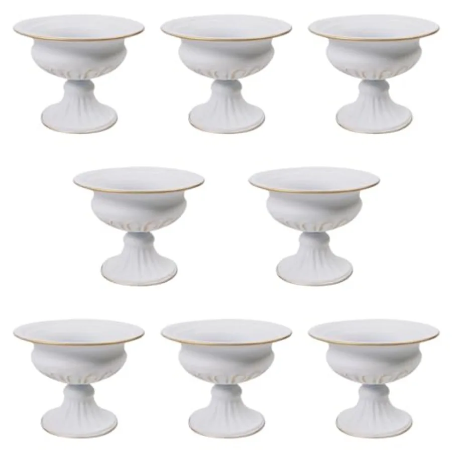 8Pcs Metal Flower Vase 4.72in Height Wedding Centerpiece Indoor Table Decoration Centrepiece Flower Arrangement Planter for Bir
8Pcs Metal Flower Vase 4.72in Height Wedding Centerpiece Indoor Table Decoration Centrepiece Flower Arrangement Planter for Bir