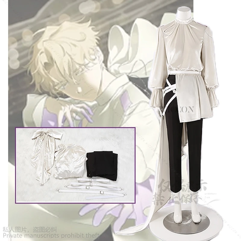 Alien Stage Anime Idol Cosplay Role Playing Party Top Pants Bow Tie Belt Role-play Carnival Costume Outfit Light Purple Version
Alien Stage Anime Idol Cosplay Role Playing Party Top Pants Bow Tie Belt Role-play Carnival Costume Outfit Light Purple Version