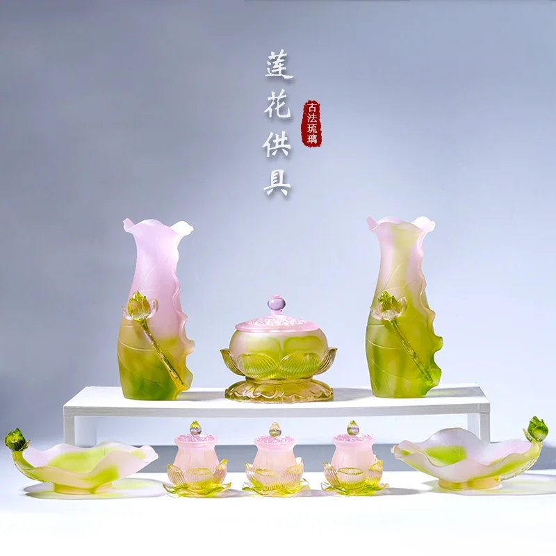 Lotus Vase Plate Water Filter Jug Buddish Prayer Set Set Decoration Buddha Utensils Home Worship Buddhist Supplies Buddhist Hall
Lotus Vase Plate Water Filter Jug Buddish Prayer Set Set Decoration Buddha Utensils Home Worship Buddhist Supplies Buddhist Hall