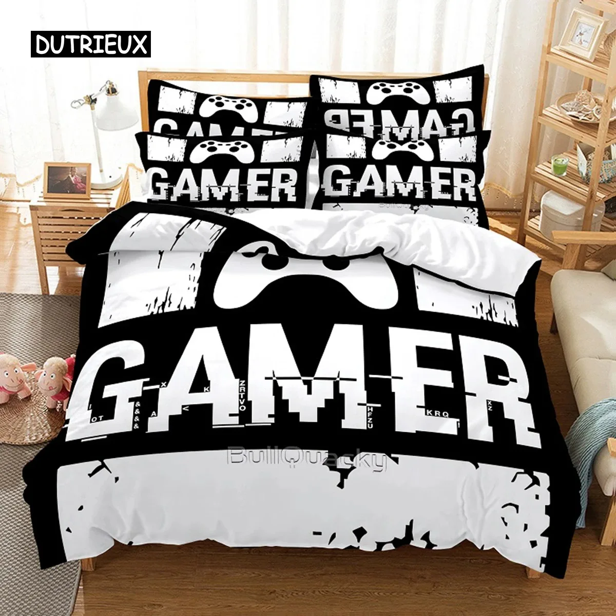 Game Bedding Set Duvet Cover Set 3d Bedding Digital Printing Bed Linen Queen Size Bedding Set Fashion Design
Game Bedding Set Duvet Cover Set 3d Bedding Digital Printing Bed Linen Queen Size Bedding Set Fashion Design