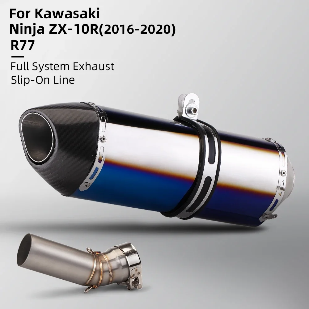 For Kawasaki ZX10R System Escape Slip On Front Tube Link Pipe Connect Original full Motorcycle Exhaust System
For Kawasaki ZX10R System Escape Slip On Front Tube Link Pipe Connect Original full Motorcycle Exhaust System
