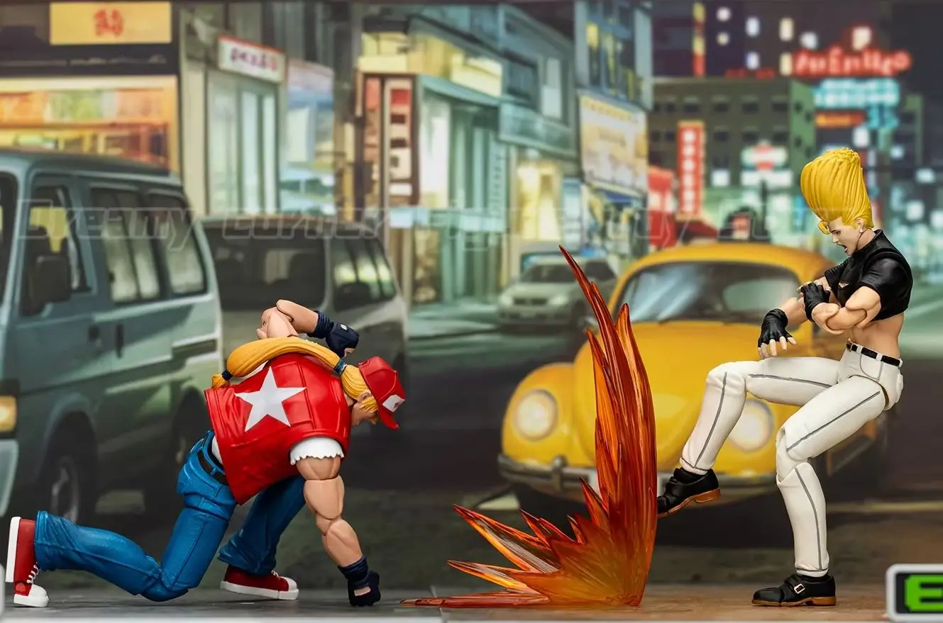 【Pre-sale】JOYTOY H11.1cm KOF '98UM Fatal Fury Team Terry Bogard Andy Bogard Joe Higashi 1/18 Action Figure
【Pre-sale】JOYTOY H11.1cm KOF '98UM Fatal Fury Team Terry Bogard Andy Bogard Joe Higashi 1/18 Action Figure