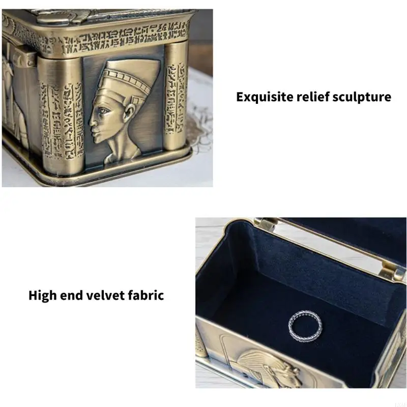 Ancient Egyptian Anubis Jewelry Box With Sphinx Design In Zinc Alloy For Necklaces Rings
Ancient Egyptian Anubis Jewelry Box With Sphinx Design In Zinc Alloy For Necklaces Rings