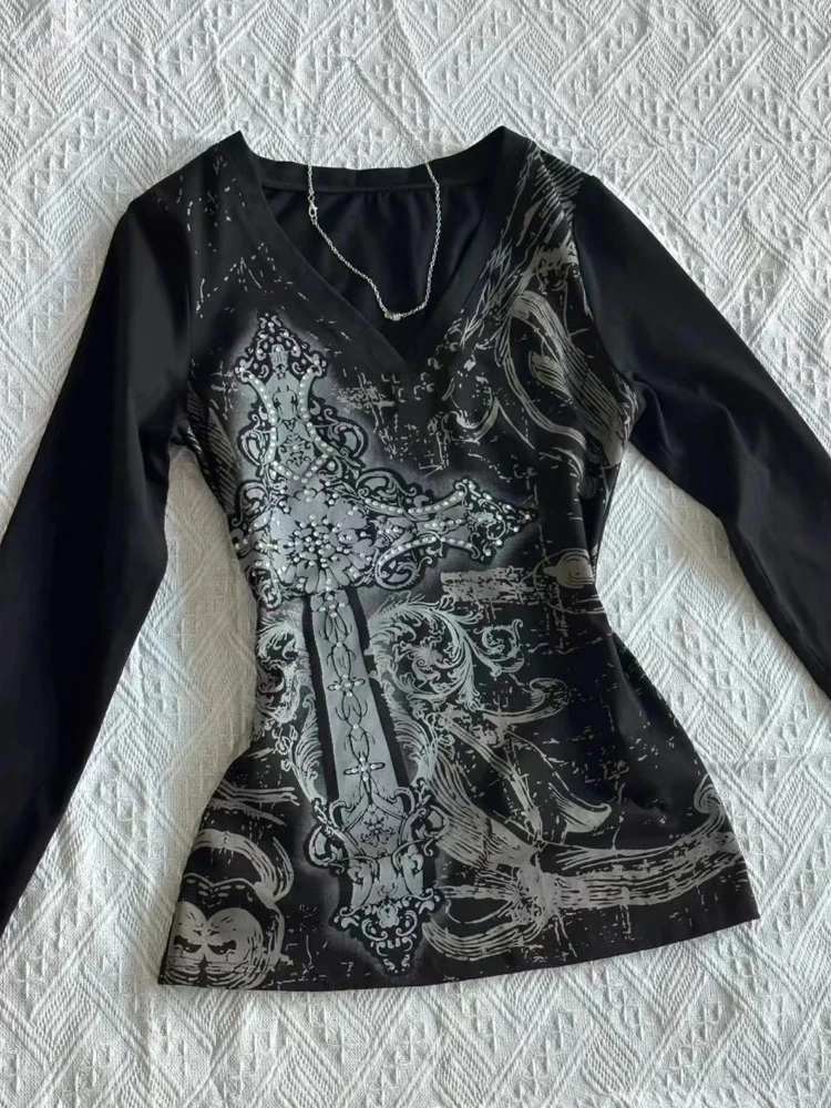 Cartoon Tops Women Autumn Sweet Harajuku Grunge Tees Japanese Fairy Dots Loose T-shirt 2025 Casual Y2k Aesthetic Kawaii
Cartoon Tops Women Autumn Sweet Harajuku Grunge Tees Japanese Fairy Dots Loose T-shirt 2025 Casual Y2k Aesthetic Kawaii