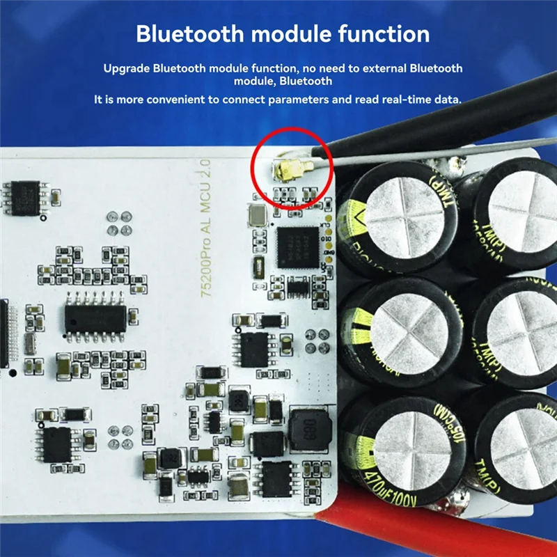 A74K-75200 Pro ESC 84V 300A Built-Inbluetooth ESC Controller Forelectric Skateboard/Scooter/Ebike Speed Controller Pro
A74K-75200 Pro ESC 84V 300A Built-Inbluetooth ESC Controller Forelectric Skateboard/Scooter/Ebike Speed Controller Pro