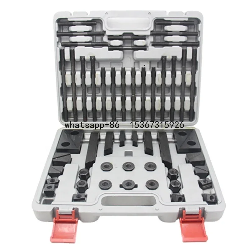 Machine Tools High Quality M12 CK12 Steel Clamping Kits 58pcs Mainly used for locking ordinary milling machine and CNC machining
Machine Tools High Quality M12 CK12 Steel Clamping Kits 58pcs Mainly used for locking ordinary milling machine and CNC machining