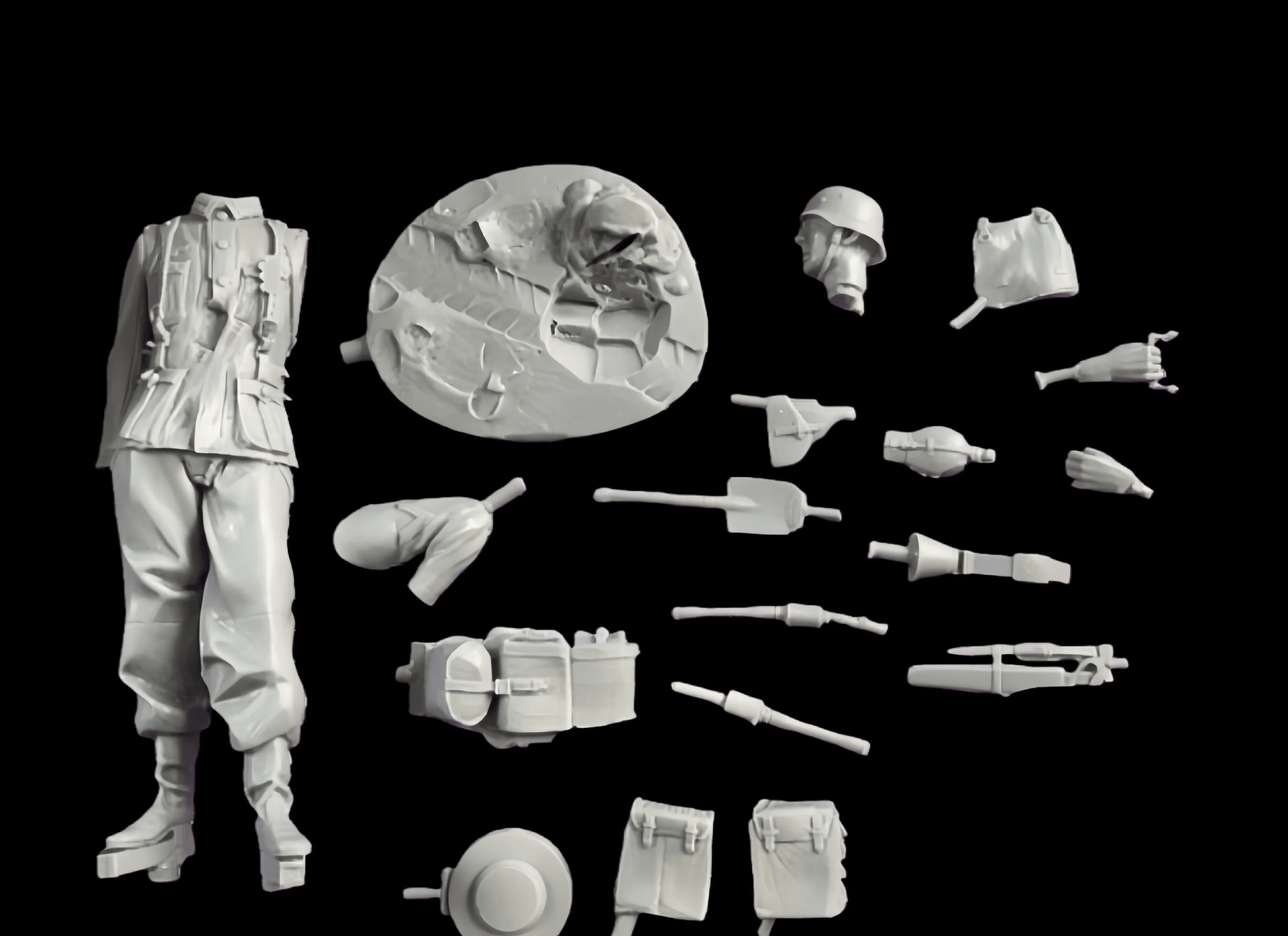 1/16 Cast Resin Model Assembly Kit Resin Engineer, Unpainted
1/16 Cast Resin Model Assembly Kit Resin Engineer, Unpainted