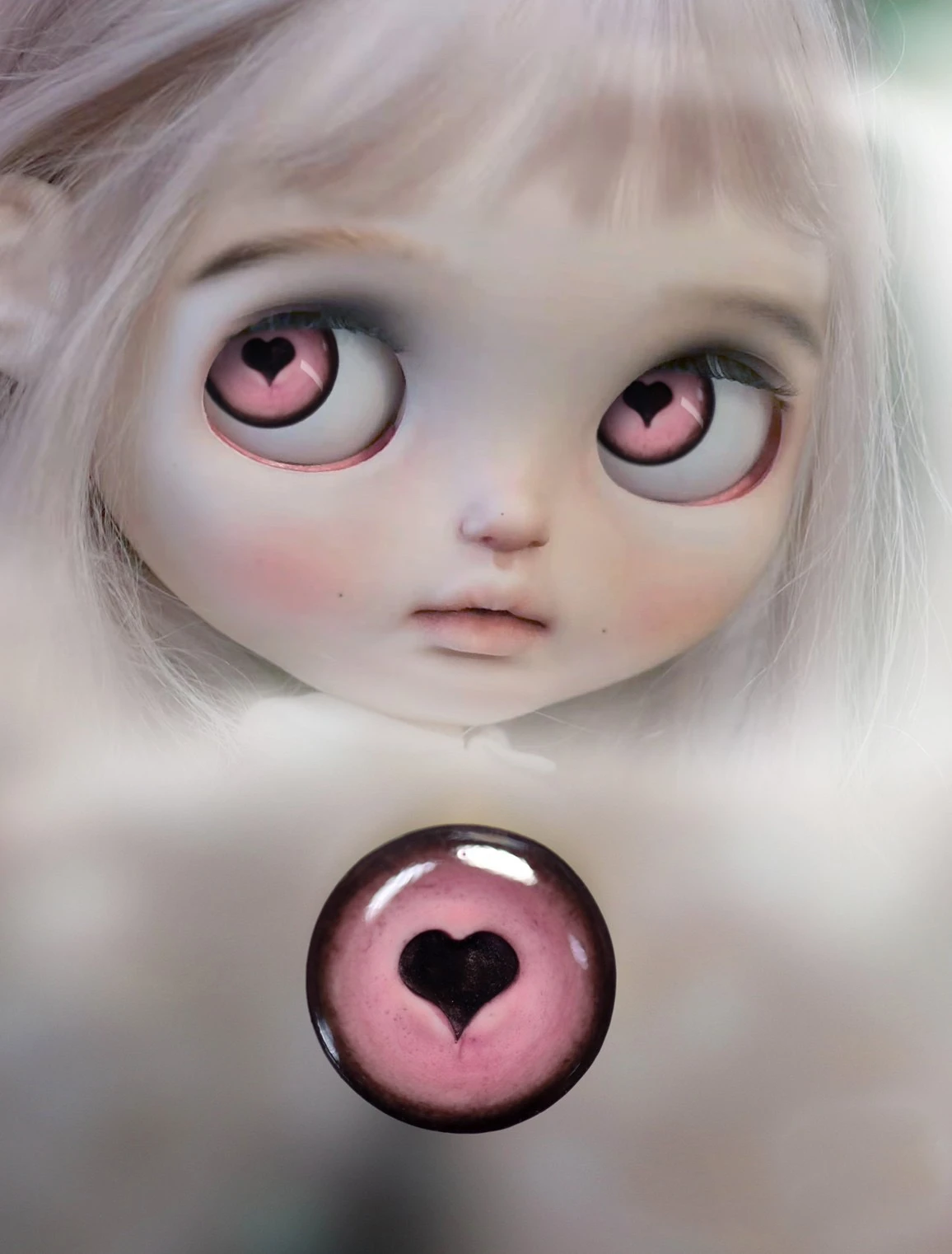 Dula Handmade Three-dimensional glue hand engraving diamond Brown sugar hearts Eyepiece Eye Chips Blythe Bjd Doll
Dula Handmade Three-dimensional glue hand engraving diamond Brown sugar hearts Eyepiece Eye Chips Blythe Bjd Doll