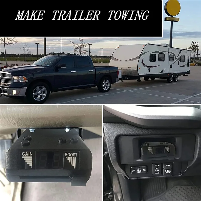RV Truck Brake Controller For Trailer With 2 To 8 Braking System Electronic Trailer Brake Controller 8508211
RV Truck Brake Controller For Trailer With 2 To 8 Braking System Electronic Trailer Brake Controller 8508211